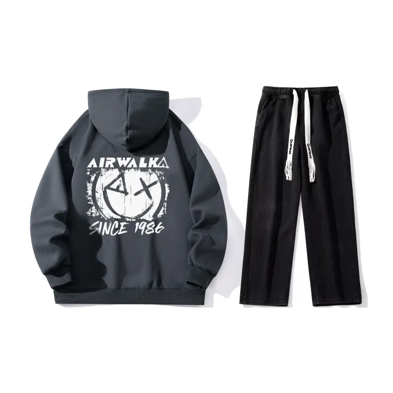 Airwalk Sweatshirt Sets Unisex-9