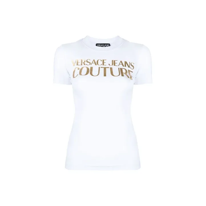 VERSACE JEANS COUTURE T Shirts Women's White-0