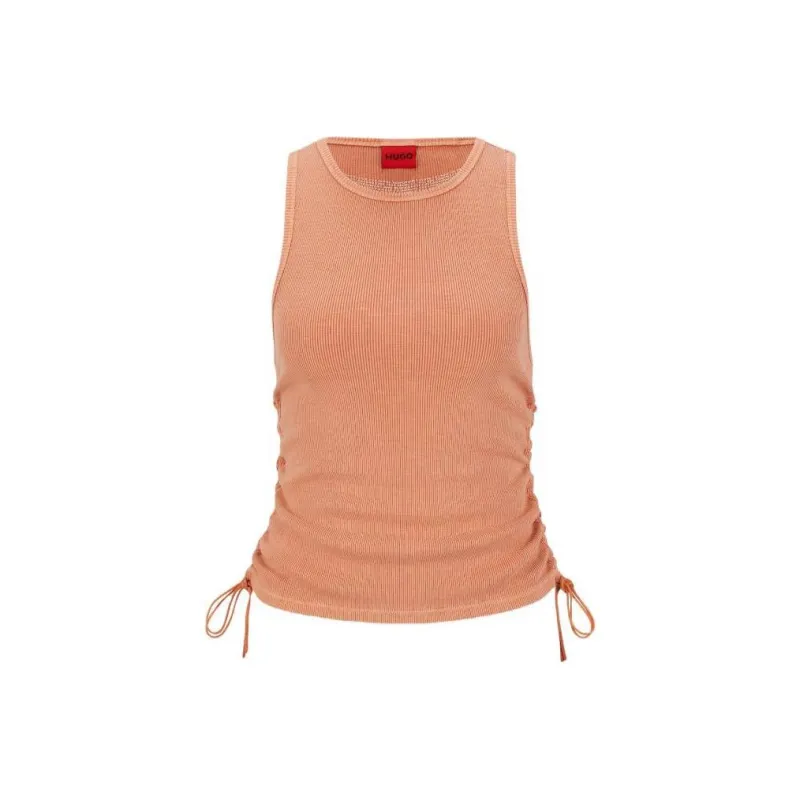 HUGO BOSS Crop Tops Women's Orange-0