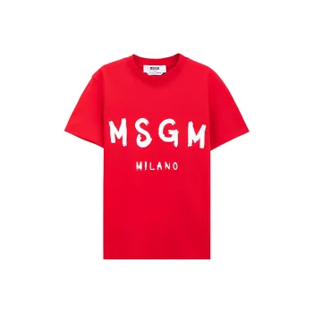 MSGM T Shirts Women's Red