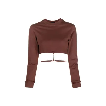 Jacquemus Le Double T shirt Layered Top