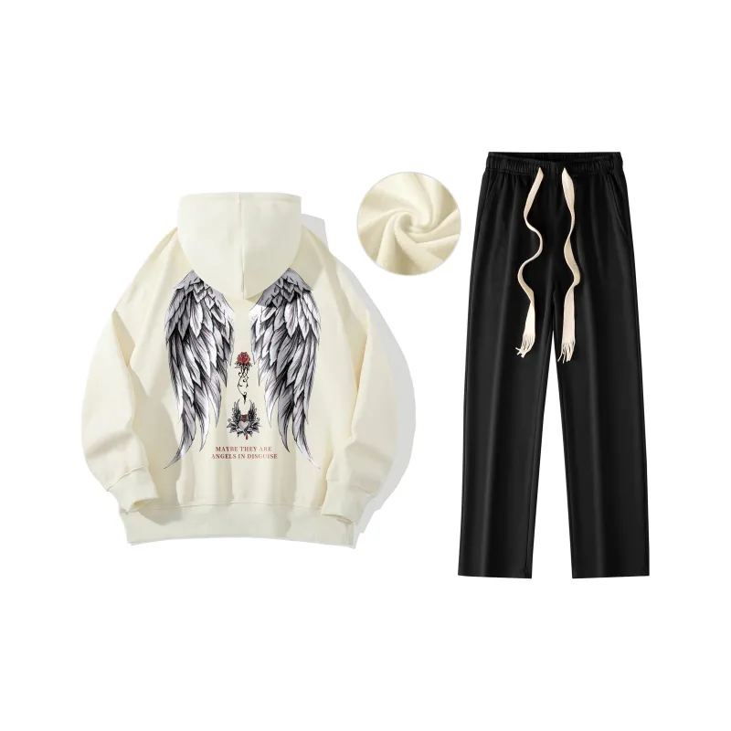 B.X Sweatshirt Sets Unisex-17