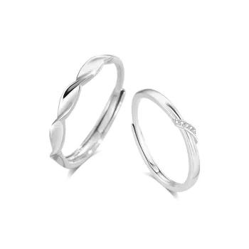 BLANK IN BLANK 999 Fine Silver Rings Unisex