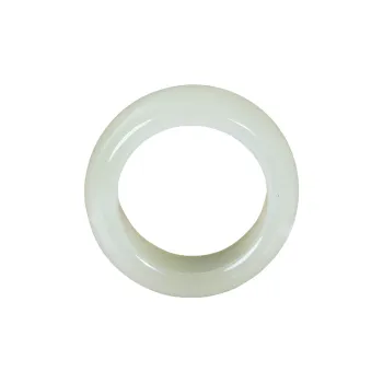 Jade Charm Yao Hetian Jade Rings Pale Greenish White Jade Unisex
