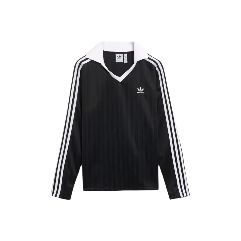 Adidas Pique Long Sleeve Black-0
