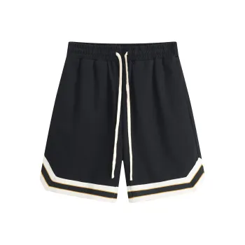 WAITINGWAVE Basketball Shorts Men Black