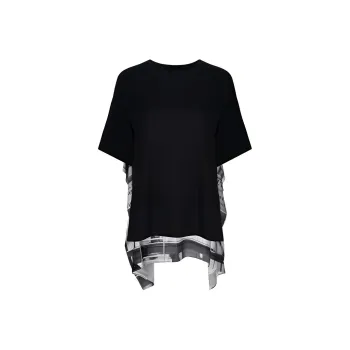MM6 Maison Margiela T Shirts Women's Black