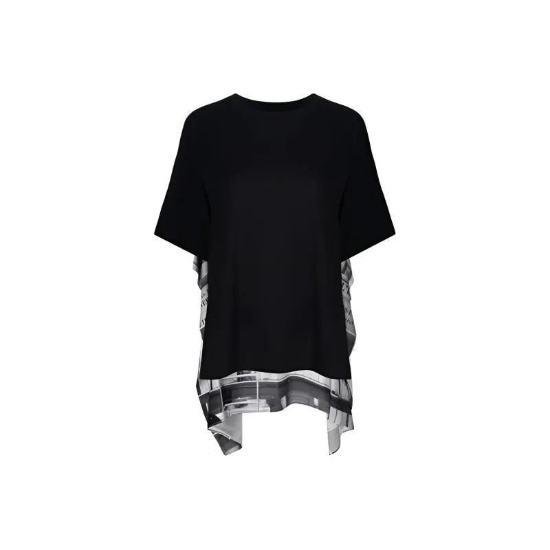 MM6 Maison Margiela T Shirts Women's Black-0