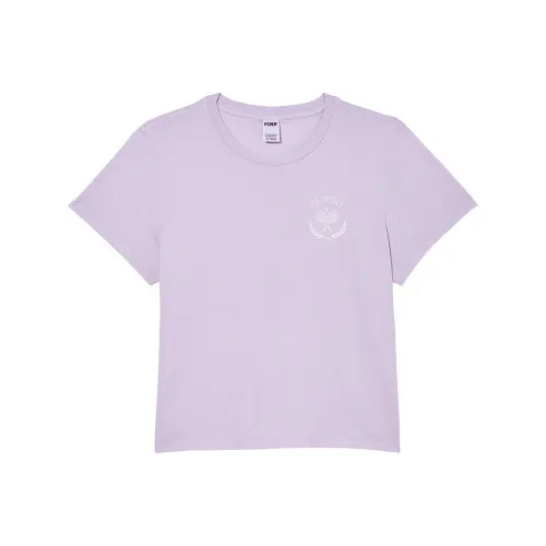 Victoria's Secret T Shirt Women's Light Purple