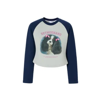 BETWEENAND Raglan Sleeve T Shirt Women's