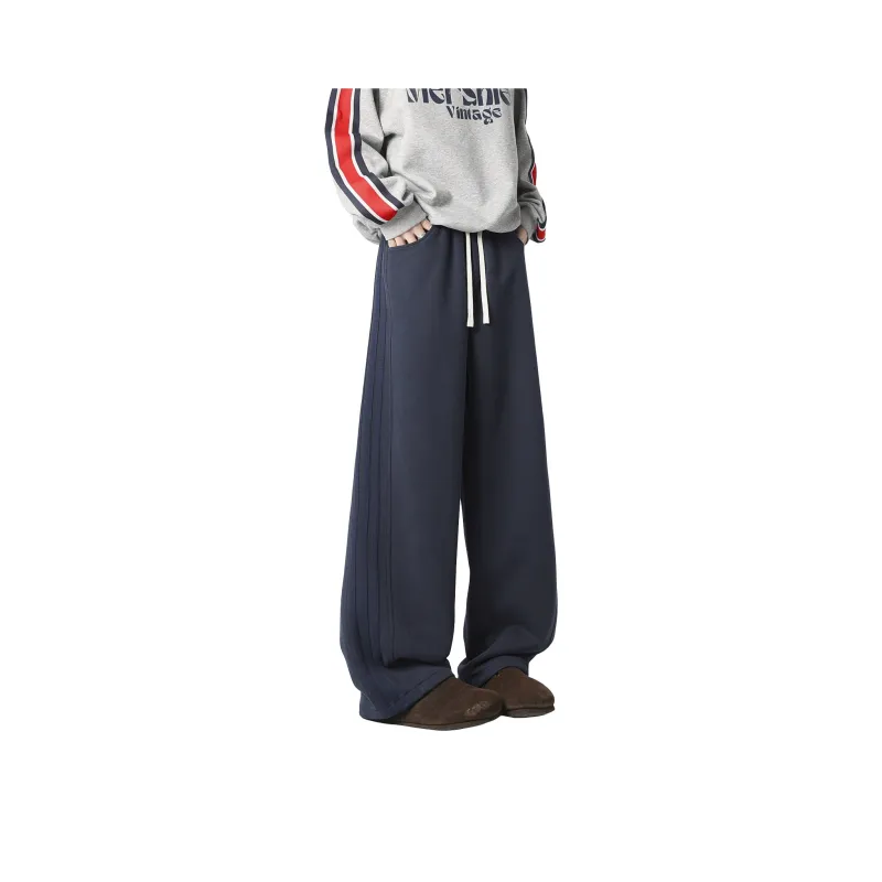 OPOX Casual Pants Unisex Heather Gray-10
