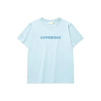 COVERNAT T Shirts Women's Blue