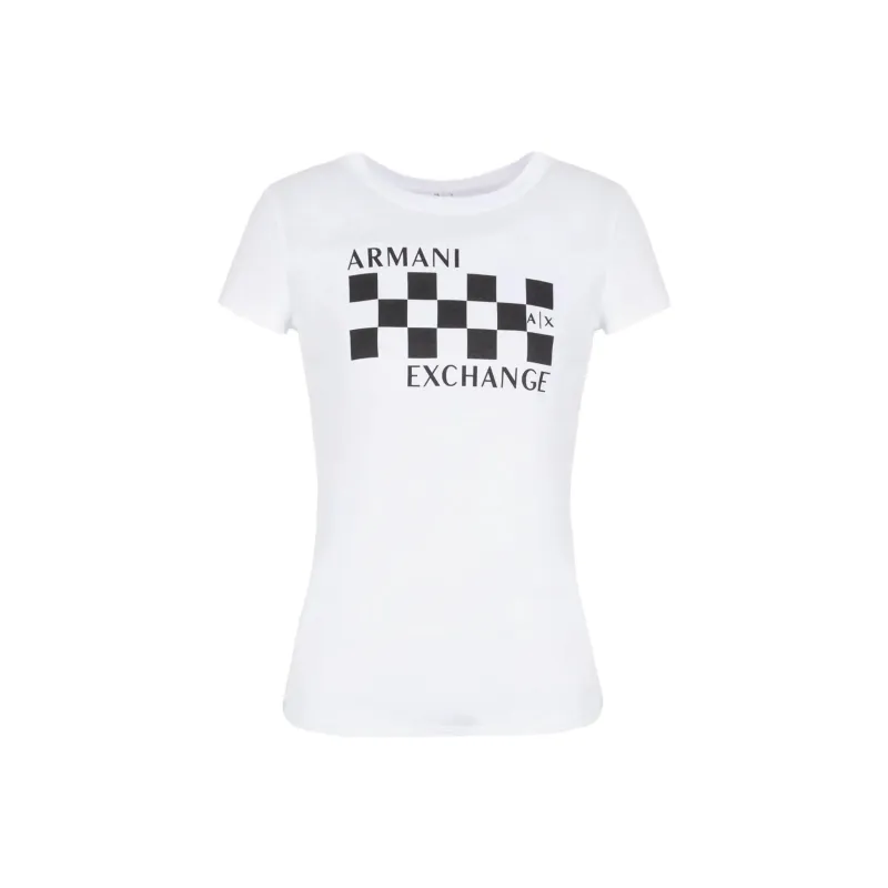 ARMANI EXCHANGE T Shirts Women's White-0