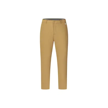 FILA Casual Pants Men Yellow Brown