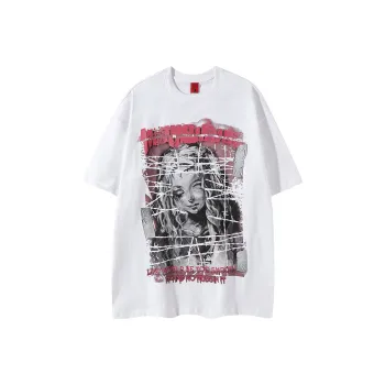 Flowers In Water T Shirt Unisex White