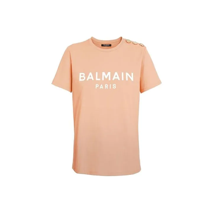 BALMAIN T Shirts Women's Orange-0