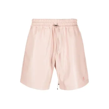 AMIRI Vegan Leather Basketball Shorts