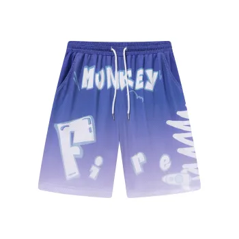 FireMonkey Basketball Shorts Unisex Blue