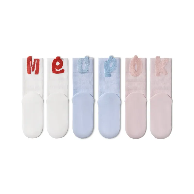 JKN Mid Calf Socks Women's Combo Set-12