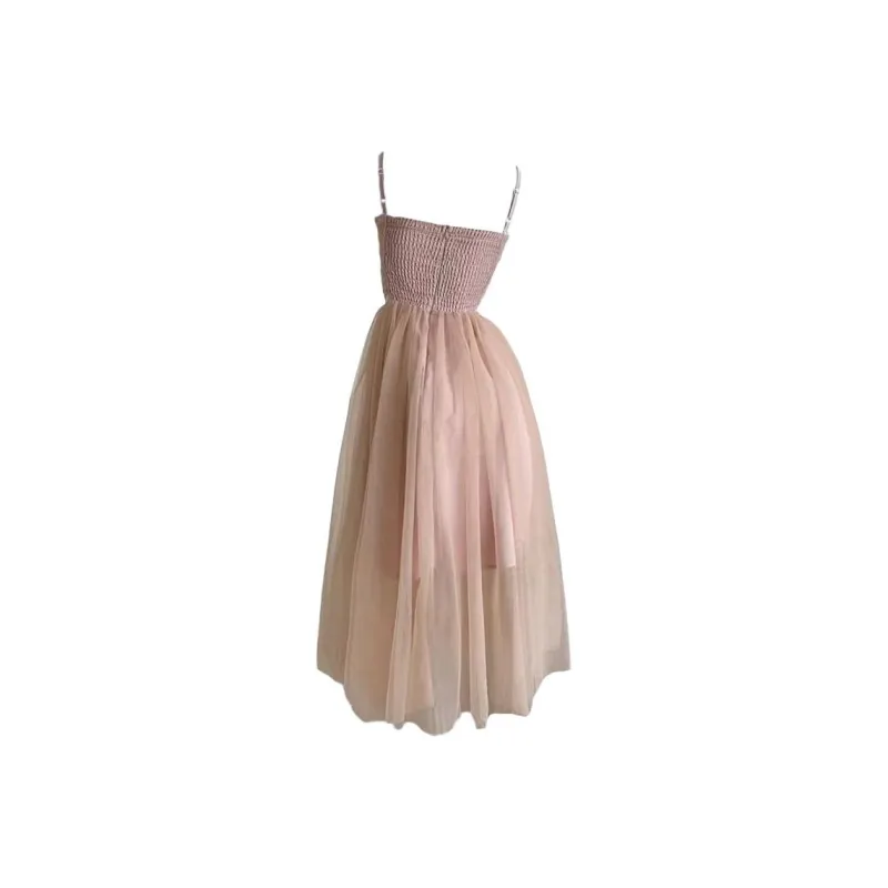 CZMO Slip Dress Women's Nude Pink-1