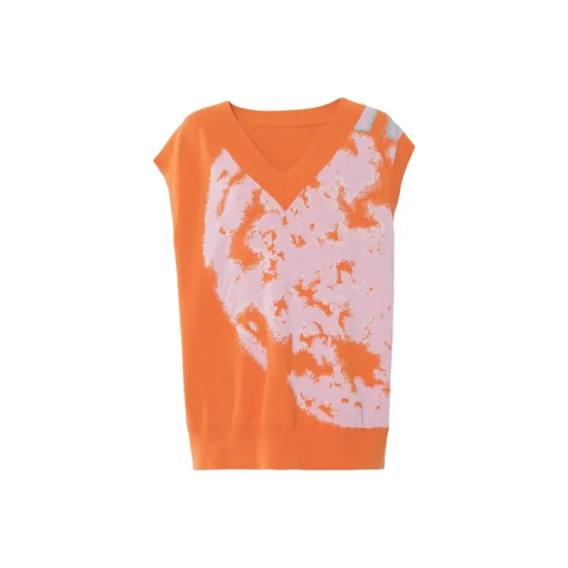 MASFER.SU Tank Top Women's Orange Red-0