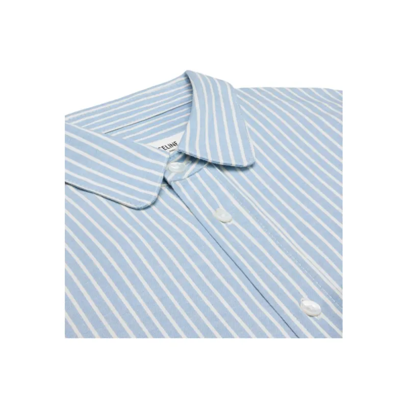 CELINE SS25 Shirt Women's Light Blue-2