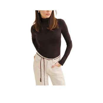 REFORMATION T Shirt Women's Blackcurrant