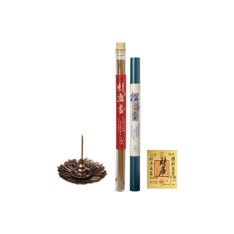 Waiters SF Financial Warehouse Fragrant Pine Cone Coil Incense Set-9
