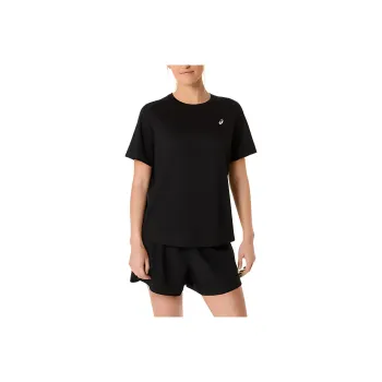 Asics SHORT SLEEVE TOP Regular T Shirt Women's Performance Black