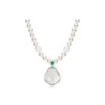 KING TAI SANG Chalcedony Necklaces Women's