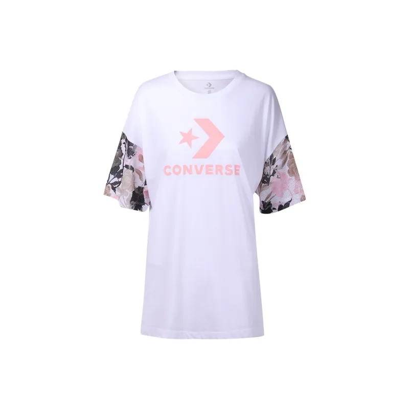 Converse T Shirts Women's White-0