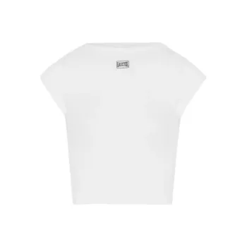 Jean Paul Gaultier Logo patch T shirt