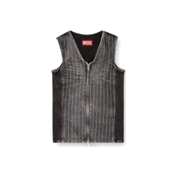 DIESEL De Nessi S Zipped Tank Top