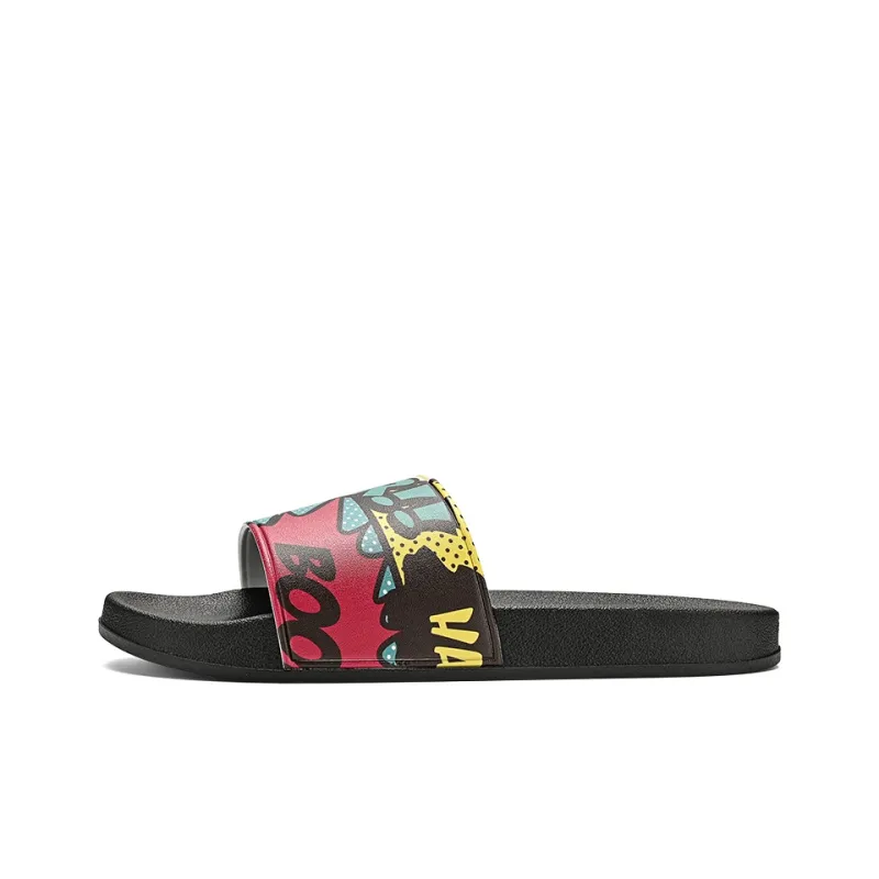 NANJIREN EVA Graffiti Slide Slippers Unisex-0