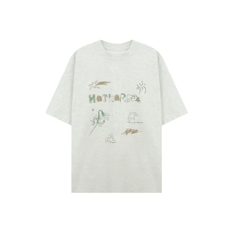 HOT HORSE Short Sleeved T Shirts Unisex-2