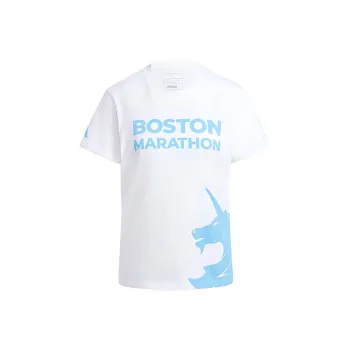 Adidas Boston Marathon T-Shirts Women's White