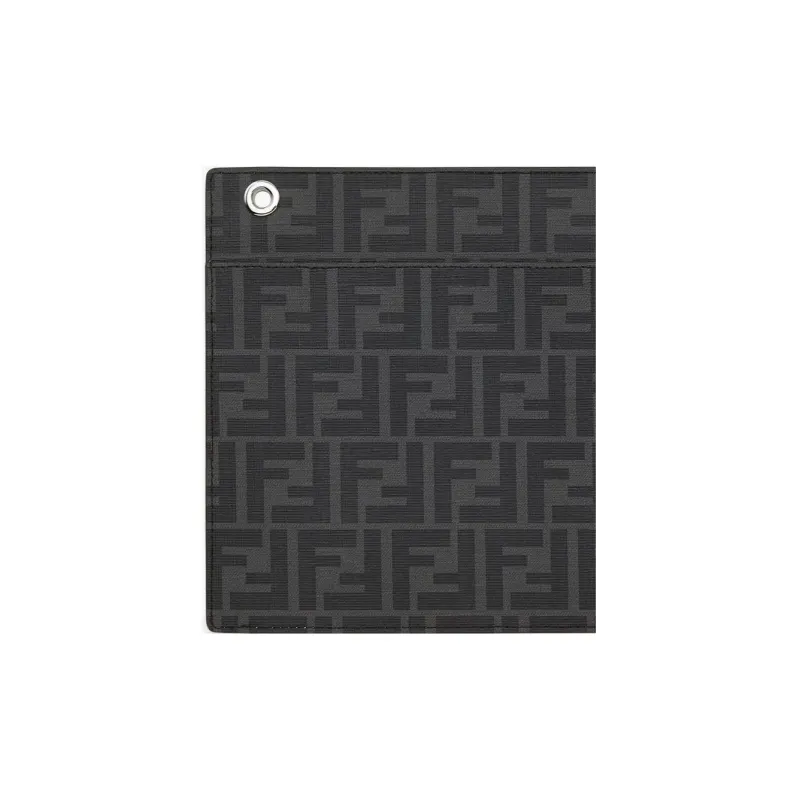 FENDI Peekaboo PU Clutch Regular Women's Light Purple-4