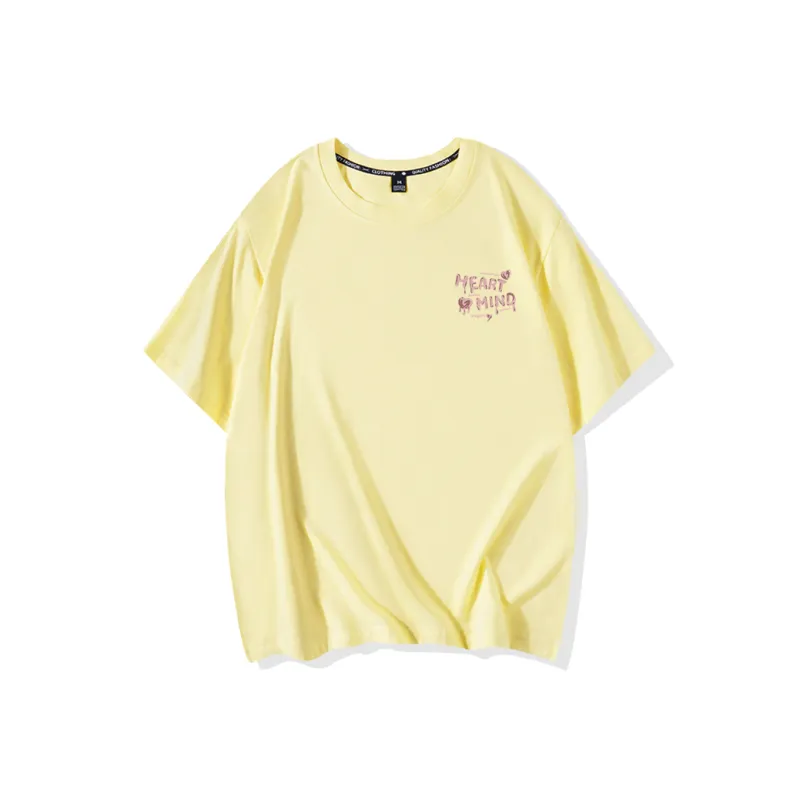 Cotton Drop Shoulder Sleeve T Shirt Unisex-22