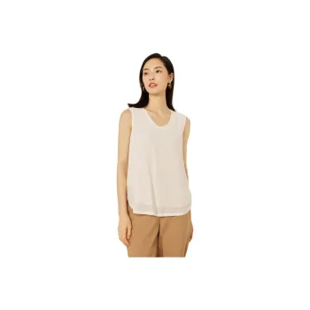BBLLUUEE Tank Top Women's Crescent White