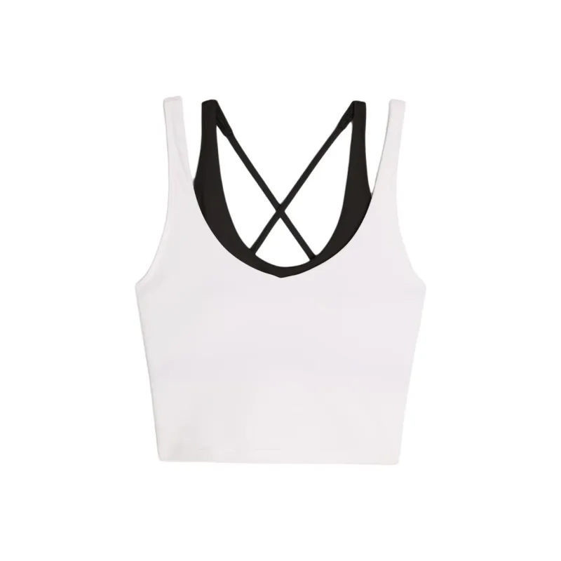 Hollister Tank Tops Women's White-0