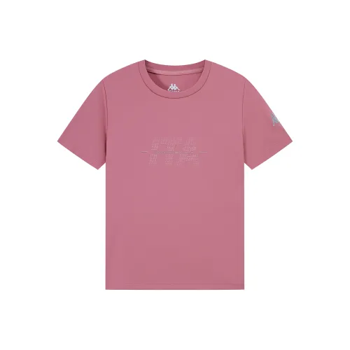 Kappa Summer T-Shirt Women's Deep Rose Red