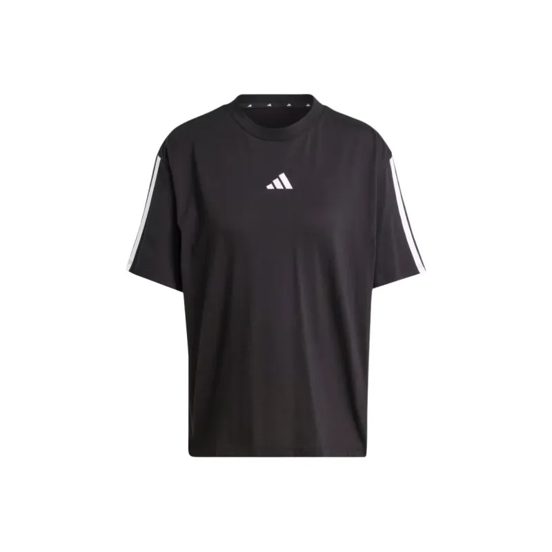 Adidas Free Shipping With AdiClub Essentials 3 Stripes Boyfriend Tee-0