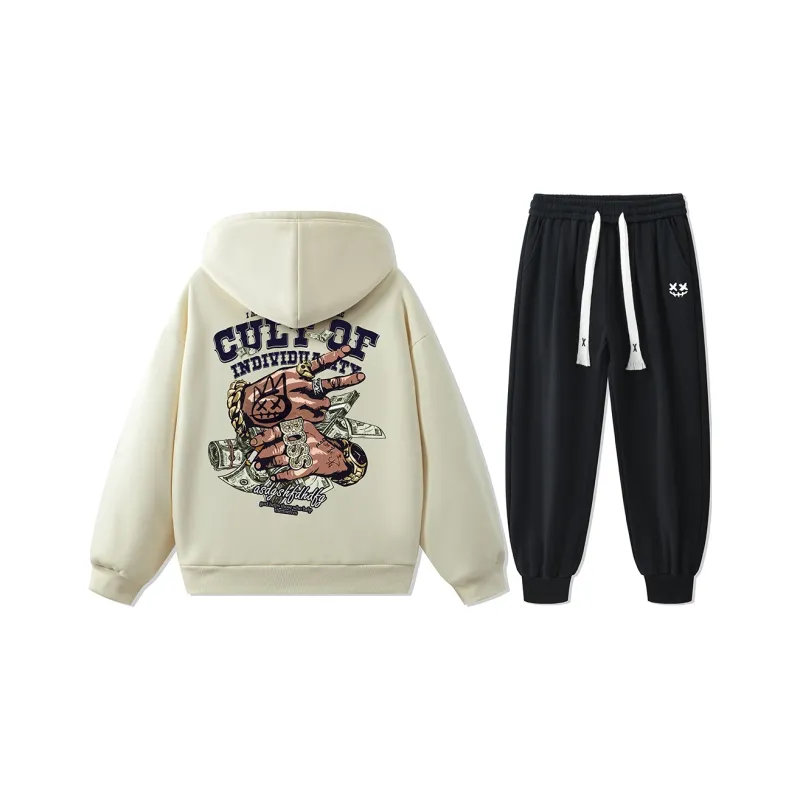 CULT OF INDIVIDUALITY Sweatshirt Sets Unisex-11