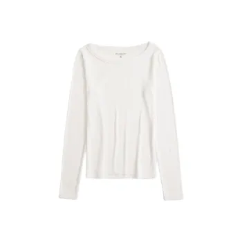 Abercrombie＆Fitch T Shirt Women's Cream