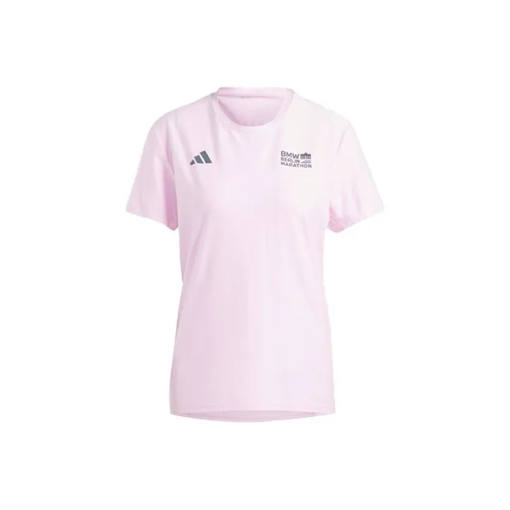 Adidas Marathon 20 T-Shirts Women's Light Pink-0
