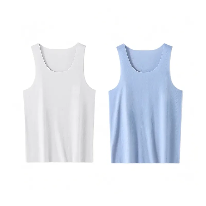 H YXIANG Tank Top Men's Combo Set-16
