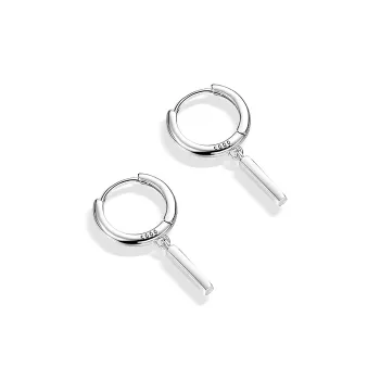 ETAHLOVE Sterling Silver Earrings Unisex