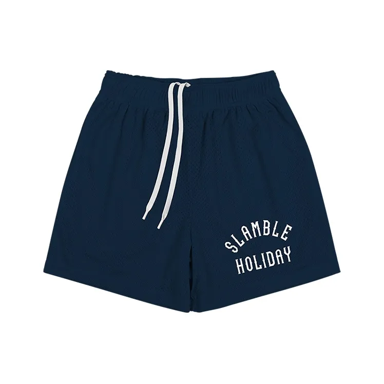 Slamble Knee Length Shorts Unisex-23