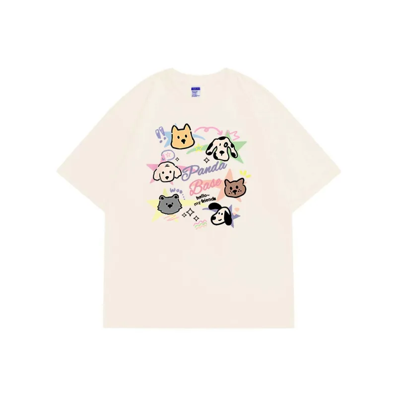 PANDA BASE T Shirts Unisex-12