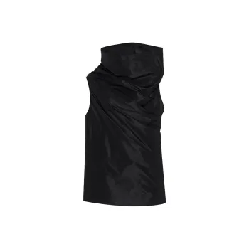 THE ROW Aria Asymmetric Organza Top